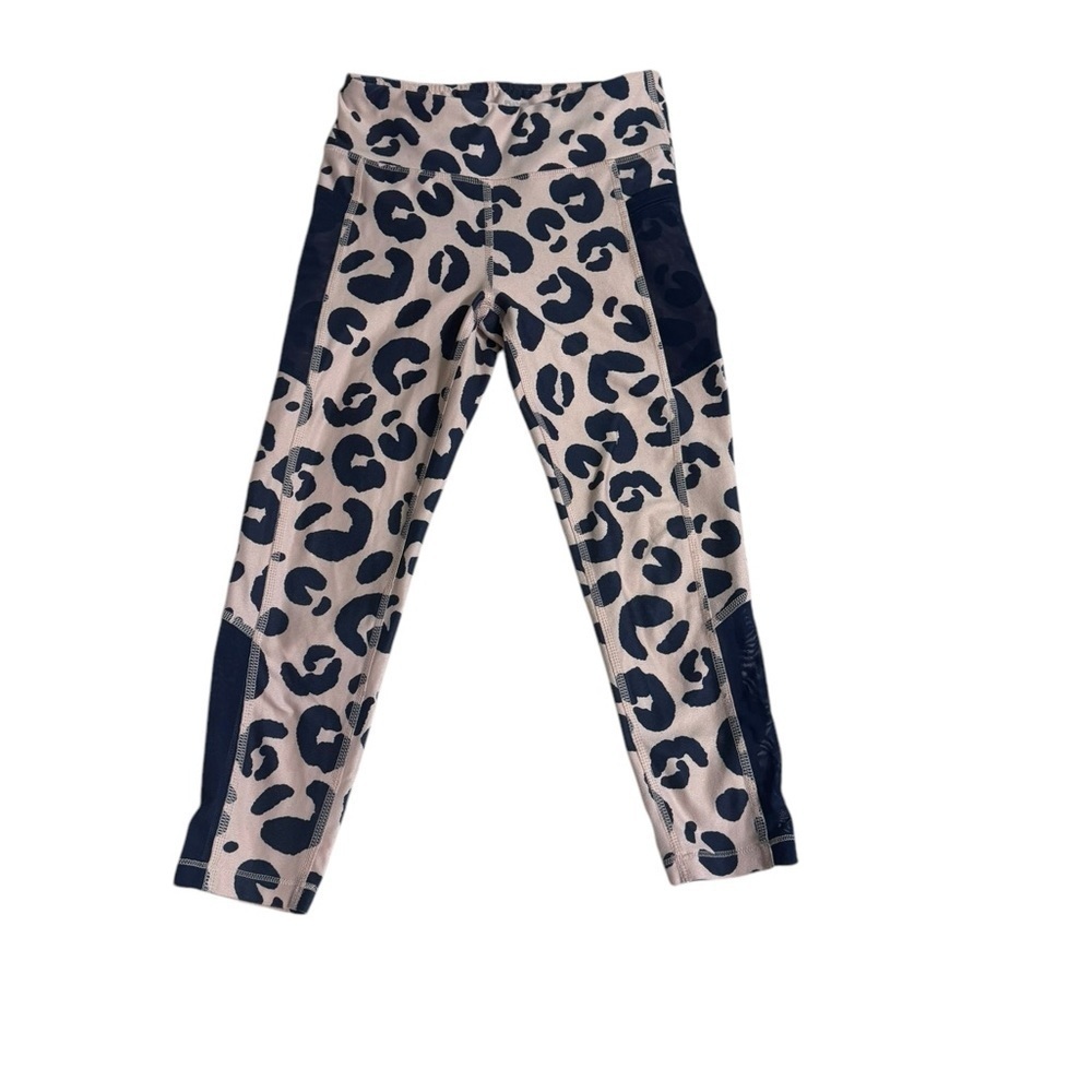 DSG Girls’ Momentum High Rise Leggings Cyber Camp Blue Small k 180